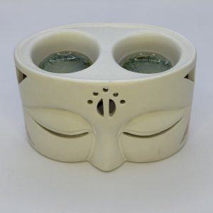 Buddha Eyes Double Oil Burner